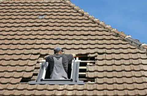 Pose de velux - Septème